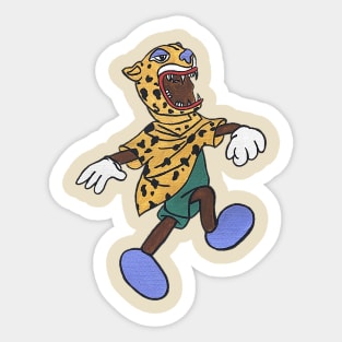 Jaguar God Sticker